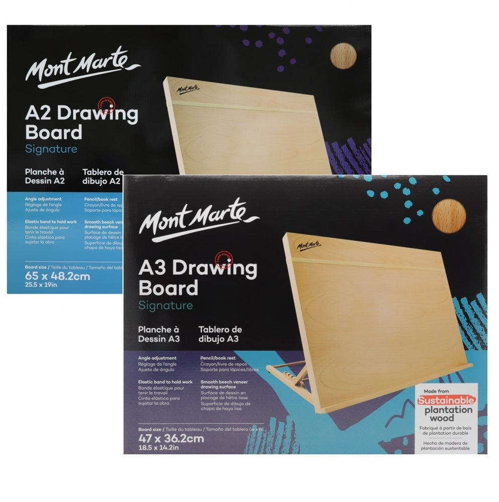 Mont Marte Signature Drawing Board A3 A2 - International Art Supplies (Hong Kong) Limited