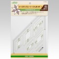 Clover 拼布45度菱形製圖模板 #57-997
