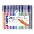 Staedtler triplus 彩色纖維筆 323 SB20 20色