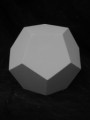 五角球體 ( 十二面 ) 石膏像