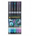Chameleon 5支裝漸變色麥克筆-冷色系列 CT0504