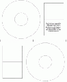 Avery 噴墨光面相片光碟標籤 J89060-20 (白色  A4)