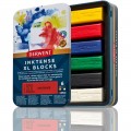 得韻 Inktense XL 加大水墨條鐵盒裝6色/12色 #2306161/62