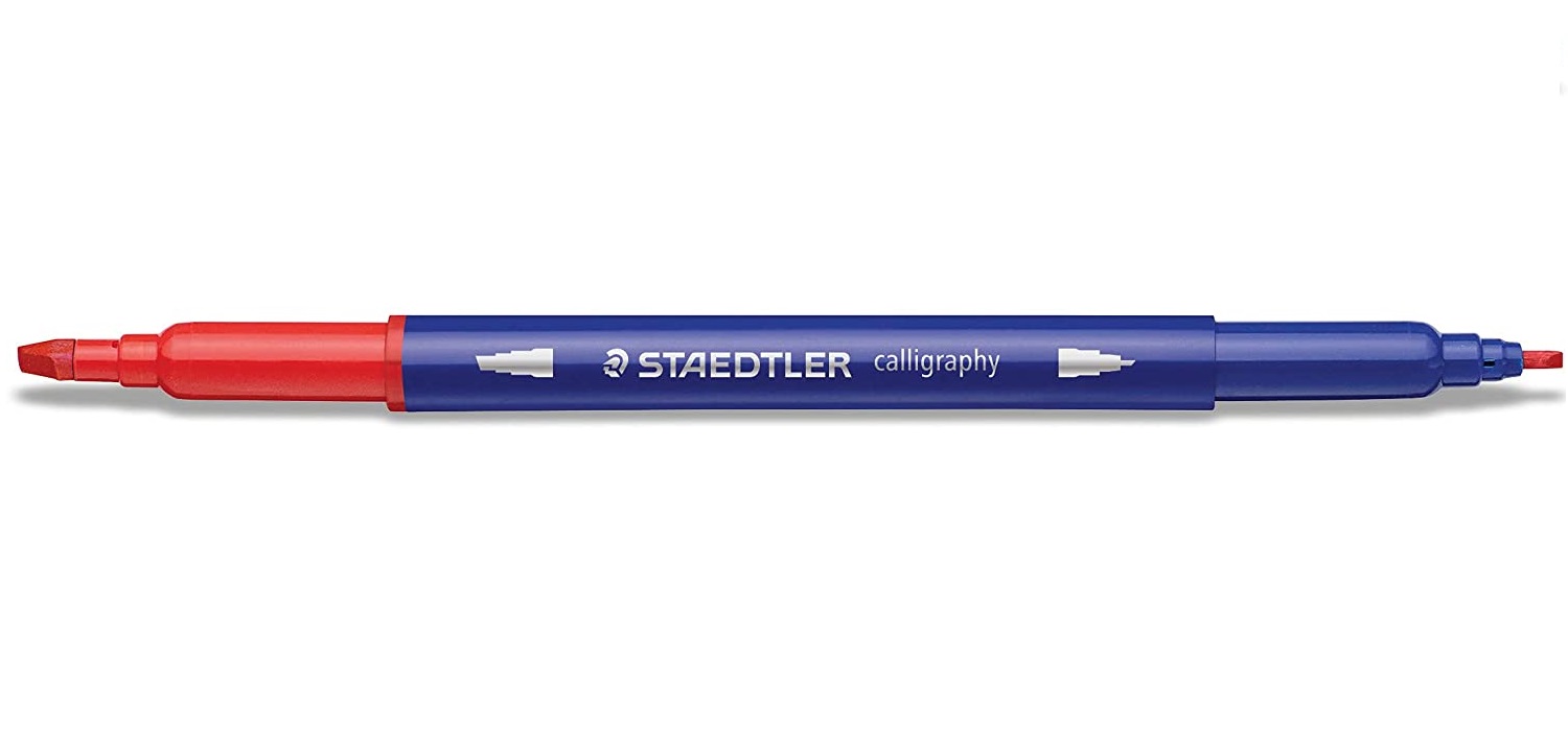 Staedtler Double Ended Calligraphy Markers 12 Pack