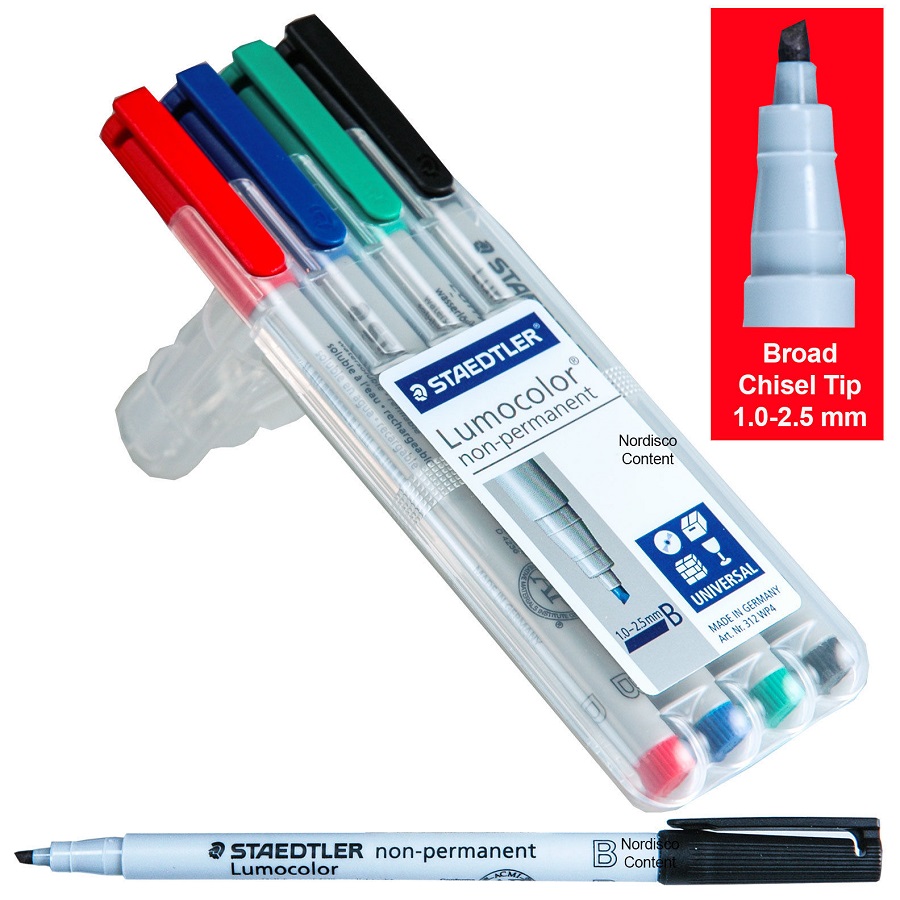 Staedtler Lumocolor Non-Permanent Overhead Projection Markers