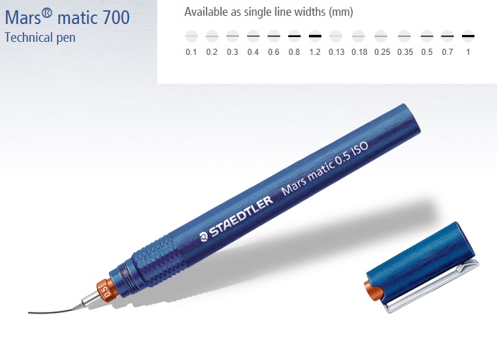 Mars® matic 700 - Technical pen