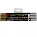Kuretake 吳竹 ZIG金銀雙頭雙色8800金屬哥特7700軟毛筆 #MS/3VGS