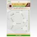 Clover拼布六角形製圖模板 #57-995
