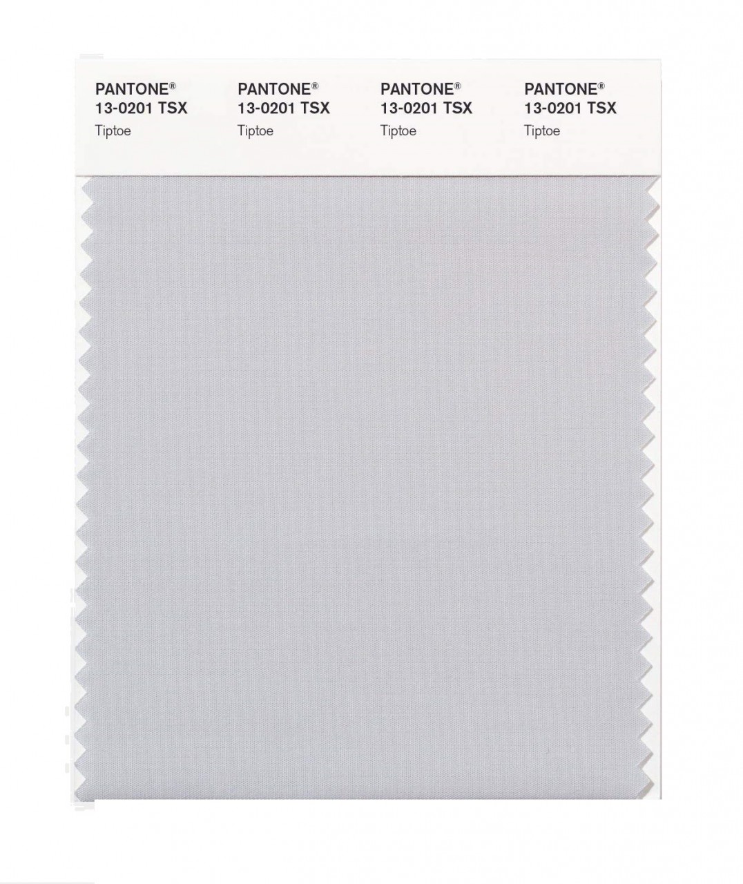 Pantone Polyester Standards Swatch Cards 13-0201TSX to 13-6030TSX 