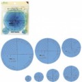 Clover 拼布圓形製圖模板套裝 (57-894)